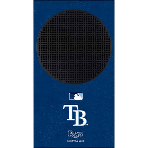 MLB Tampa Bay Rays - Solid Distressed Xbox Series S Console Skin